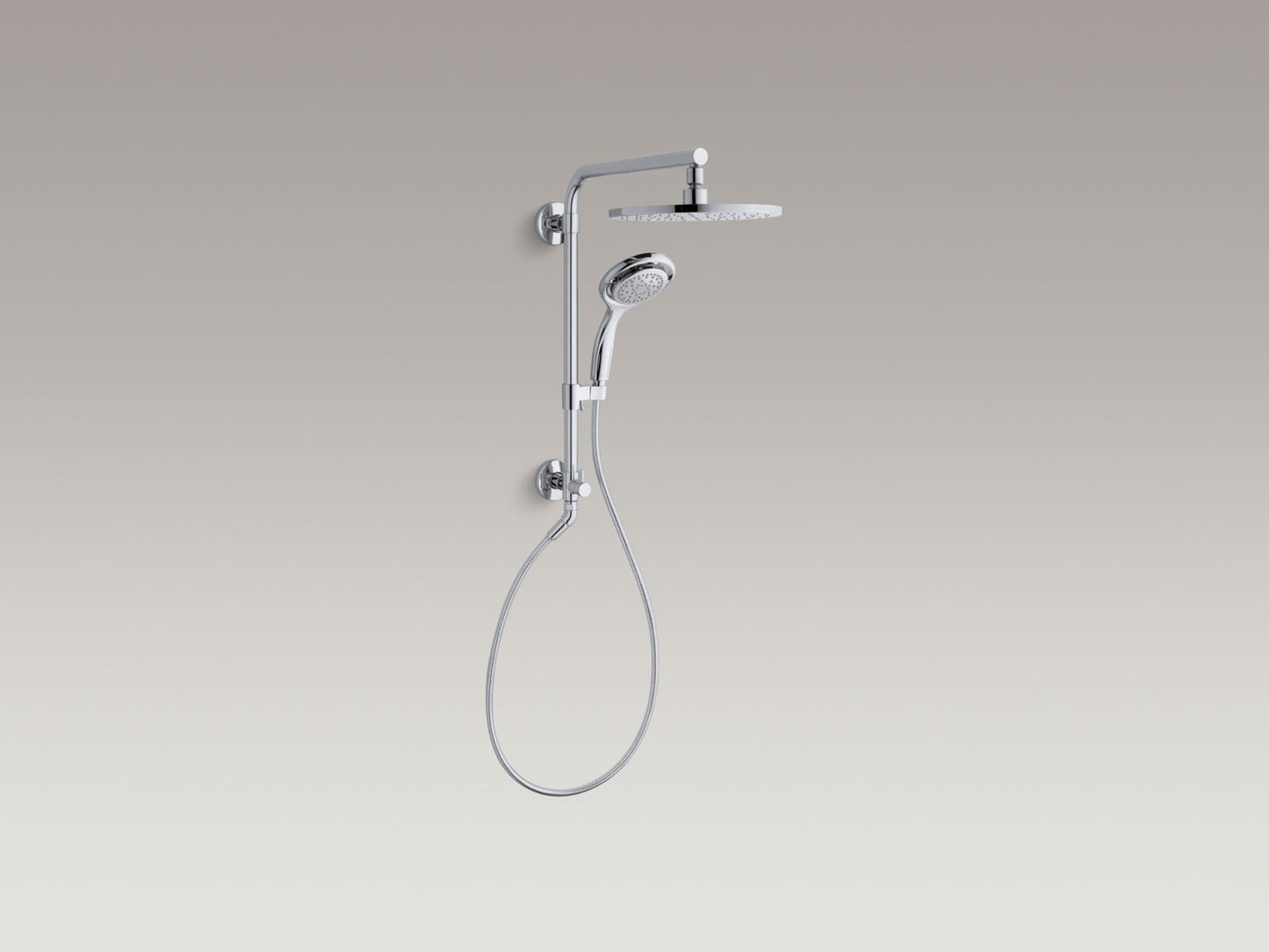 KOHLER K-45212-BV HydroRail-R Beam shower column - Vibrant Brushed Bronze