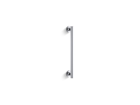 KOHLER K-705767-SHP Purist 14" pivot shower door handle - Bright Polished Silver