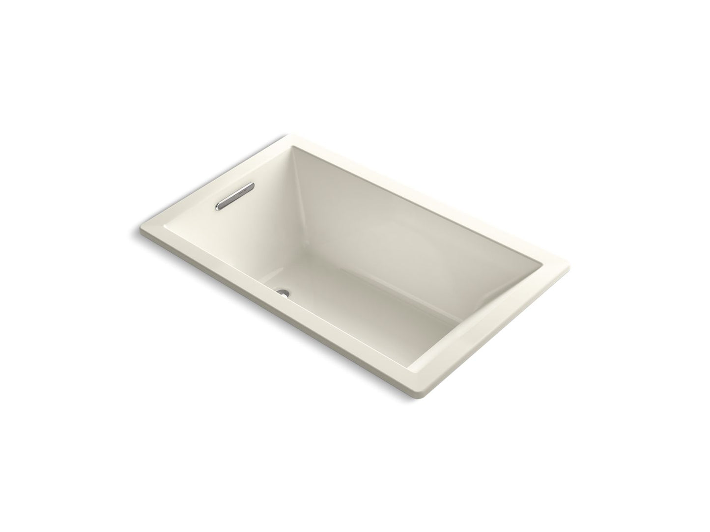 KOHLER K-1848-96 Underscore 60" X 36" Drop-In Bath In Biscuit