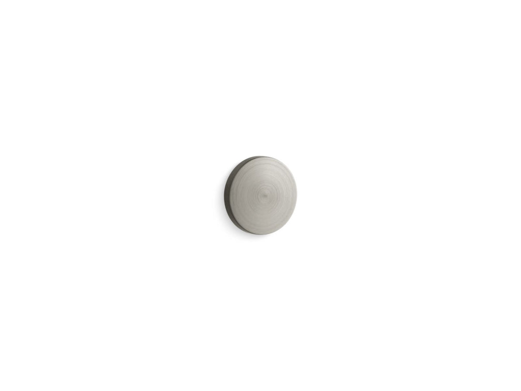 KOHLER K-6324-BN Iron Plains Overflow Cap For Iron Plains Bathroom Sinks - Vibrant Brushed Nickel