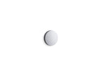 KOHLER K-6324-BL Iron Plains Overflow Cap For Iron Plains Bathroom Sinks - Matte Black
