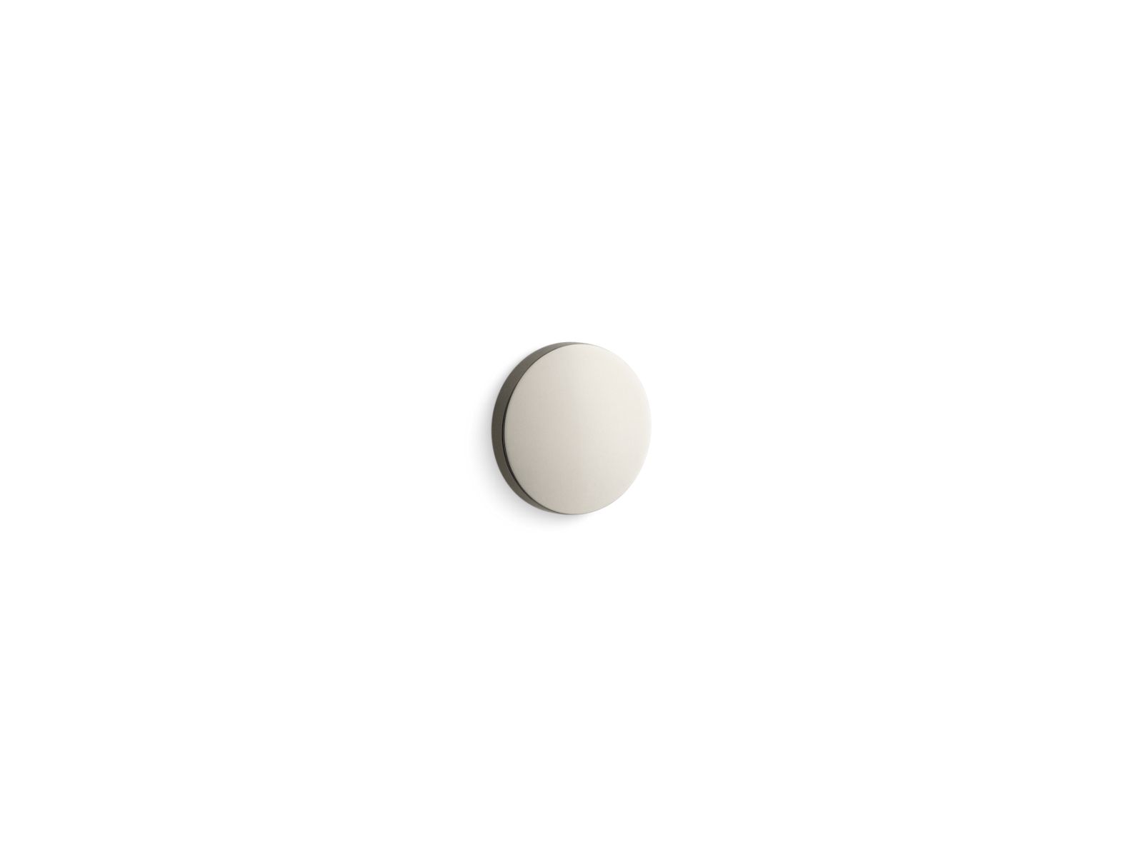 KOHLER K-6324-SN Iron Plains Overflow Cap For Iron Plains Bathroom Sinks - Vibrant Polished Nickel