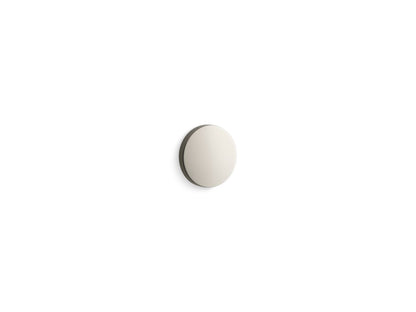 KOHLER K-6324-SN Iron Plains Overflow cap for Iron Plains bathroom sinks - Vibrant Polished Nickel
