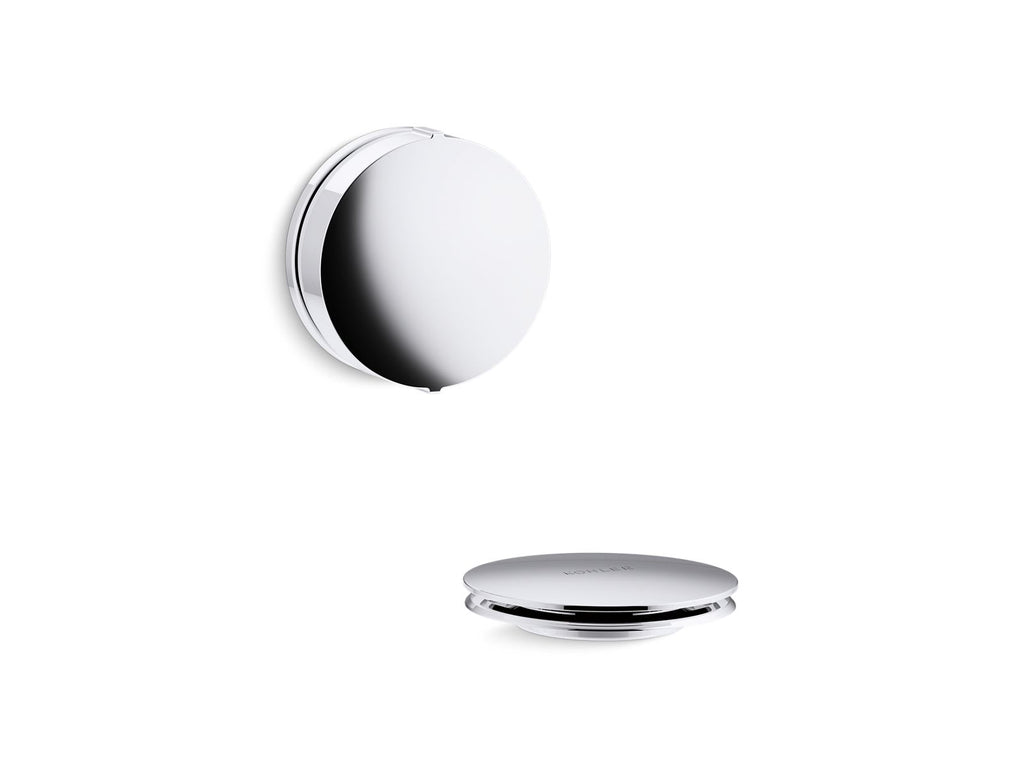 KOHLER K-T37392-BL Pureflo Rotary-Turn Bath Drain Trim - Matte Black