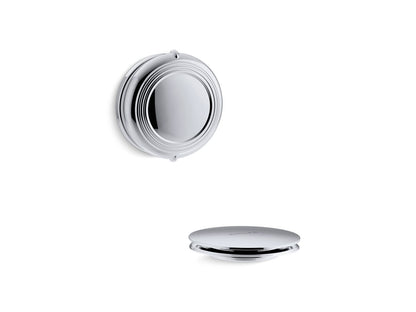 KOHLER K-T37393-BN PureFlo Traditional rotary-turn bath drain trim - Vibrant Brushed Nickel