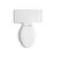 KOHLER K-3817-0 Memoirs Stately Two-Piece Elongated Toilet, 1.28 Gpf In White