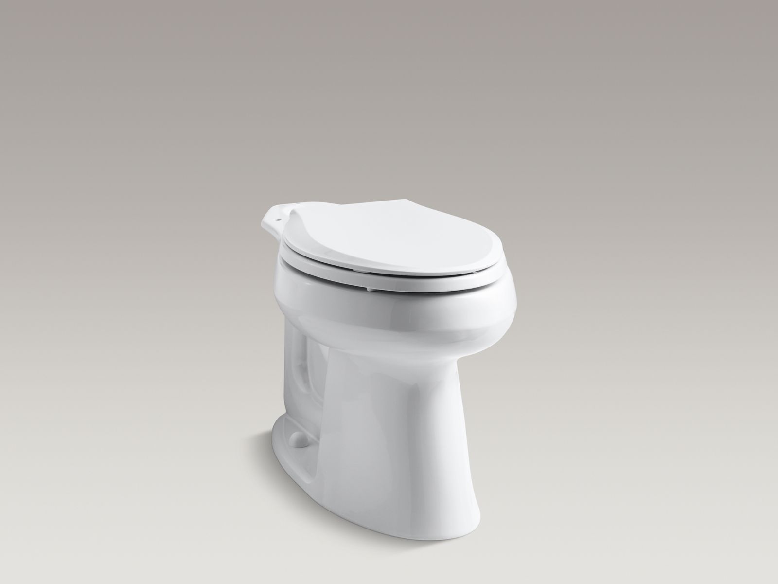 KOHLER K-4373-0 Highline Elongated Toilet Bowl - White