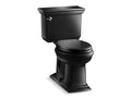 KOHLER K-3819-7 Memoirs Stately Two-Piece Elongated Toilet, 1.6 Gpf In Black Black