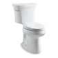 KOHLER K-3949-0 Highline Two-Piece Elongated Toilet, 1.28 Gpf In White