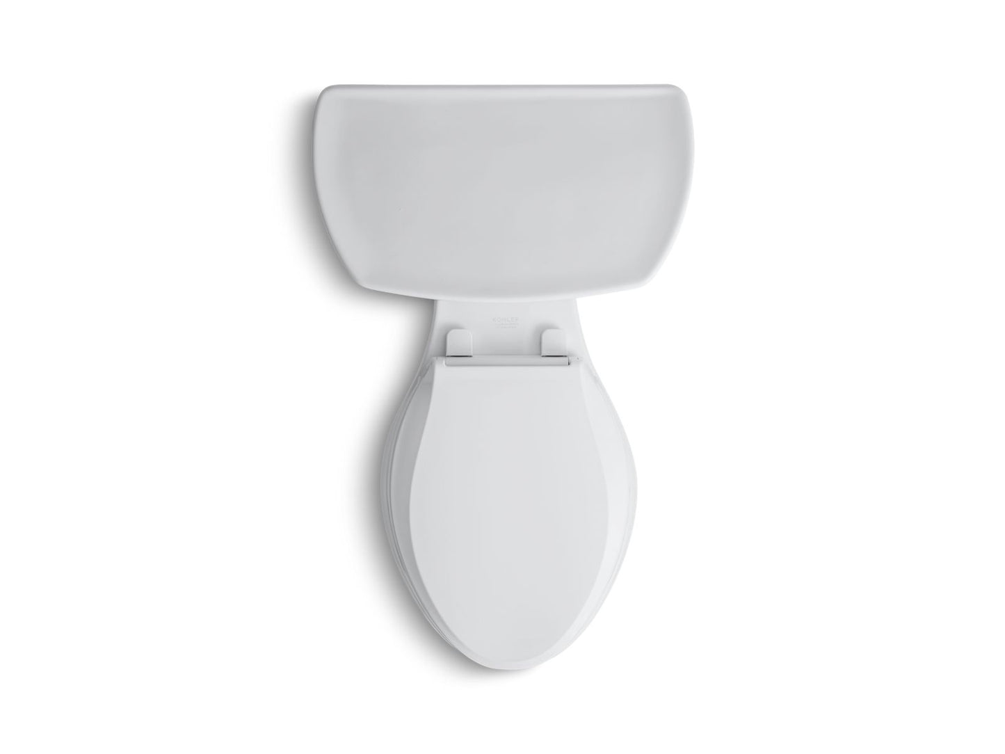 KOHLER K-3949-0 Highline Two-Piece Elongated Toilet, 1.28 Gpf In White