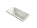 KOHLER K-1835-GH-NY Underscore 72" X 36" Drop-In Heated Bubblemassage Air Bath In Dune