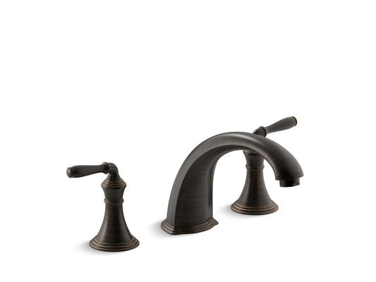 KOHLER K-T398-4-2BZ Devonshire Deck-Mount Bath Faucet Trim In Oil-Rubbed Bronze