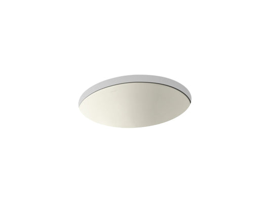 KOHLER K-2205-96 Caxton 19-1/4" Oval Undermount Bathroom Sink, No Overflow In Biscuit