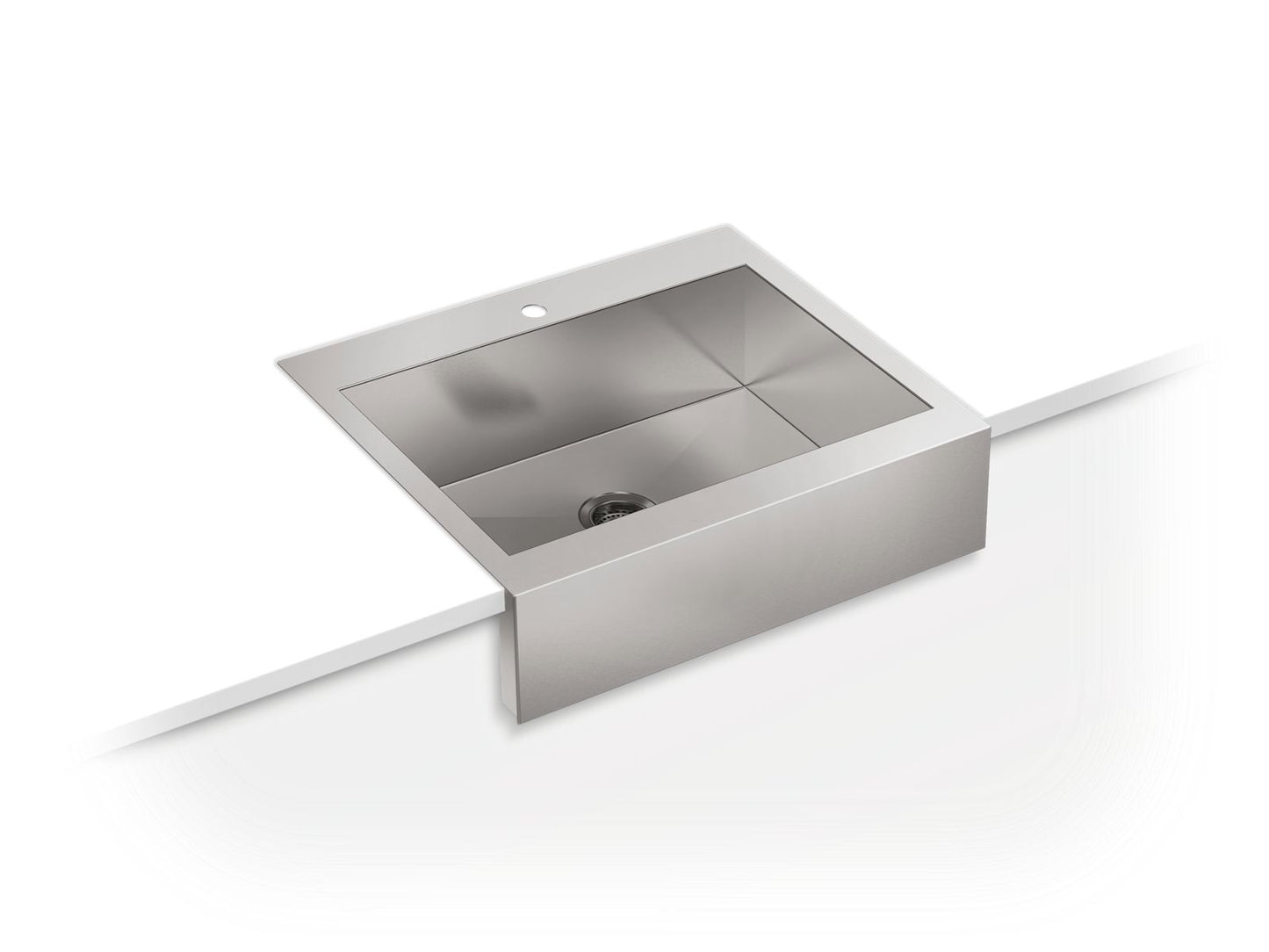 KOHLER K-3935-1-NA Vault 29-3/4" Top-Mount Single-Bowl Farmhouse Kitchen Sink