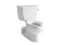 KOHLER K-3652-RA-0 Barrington Two-Piece Elongated Toilet, 1.0 Gpf - White