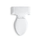 KOHLER K-3837-RA-0 Devonshire Two-Piece Elongated Toilet, 1.28 Gpf In White