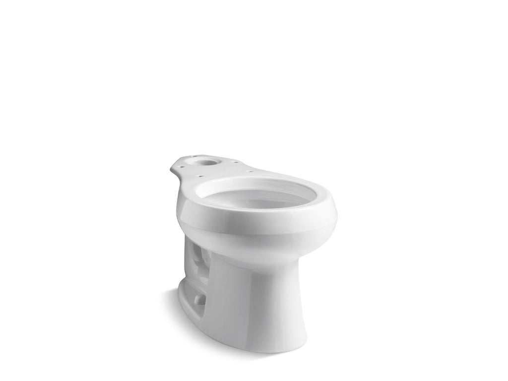 KOHLER K-4197-96 Wellworth Round-Front Toilet Bowl - Biscuit