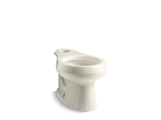 KOHLER K-4197-96 Wellworth Round-Front Toilet Bowl In Biscuit