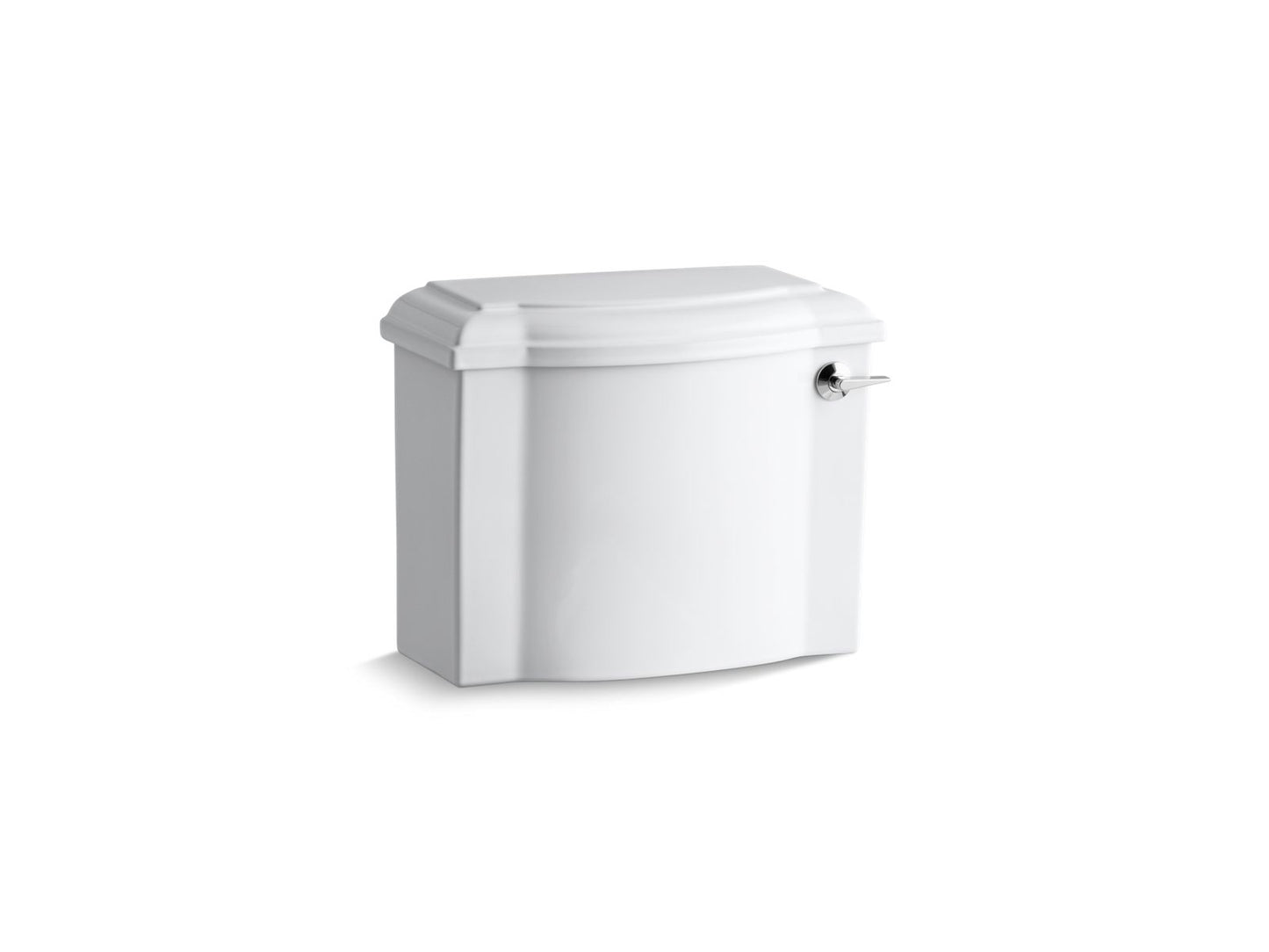 KOHLER K-4438-RA-0 Devonshire Toilet Tank, 1.28 Gpf In White