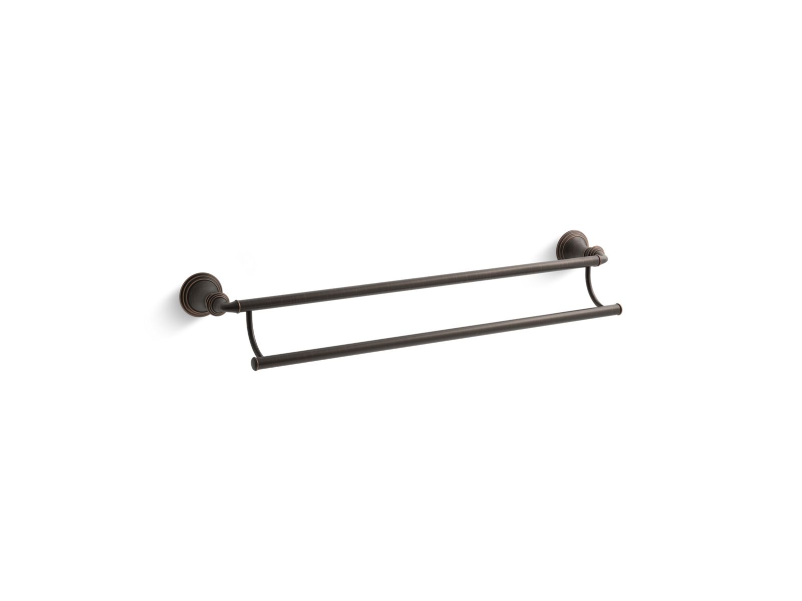 KOHLER K-10553-2BZ Devonshire 24" Double Towel Bar In Oil-Rubbed Bronze