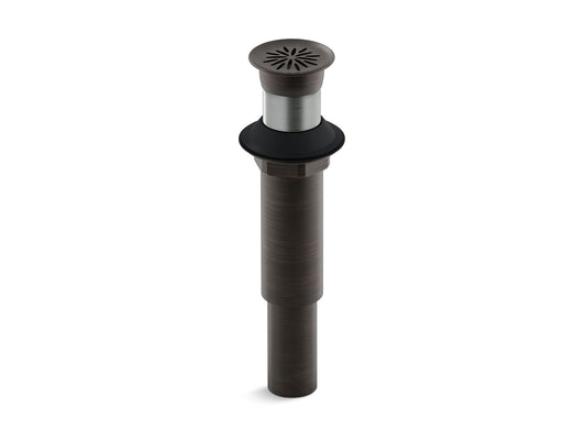 KOHLER K-7107-2BZ Decorative Grid Drain Without Overflow In Oil-Rubbed Bronze