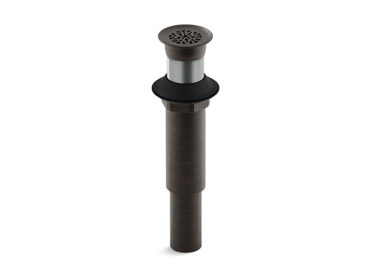 KOHLER K-7108-2BZ Decorative Grid Drain Without Overflow In Oil-Rubbed Bronze