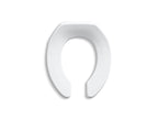 KOHLER K-4680-C-0 Lustra Round-Front Toilet Seat With Check Hinge - White