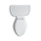 KOHLER K-3948-0 Wellworth Two-Piece Elongated Toilet, 1.28 Gpf In White