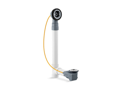KOHLER K-37383-NA PureFlo Rough-in cable bath drain, PVC, 30" cable with tubing