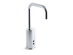 KOHLER K-7518-CP Gooseneck Touchless Faucet With Insight Technology, Hybrid-Powered - Polished Chrome