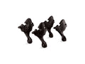 KOHLER K-1103-P5 Iron Works Historic Ball-And-Claw Feet - Iron Black