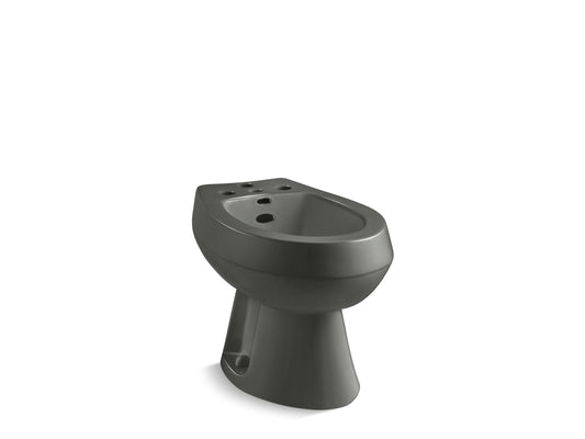 KOHLER K-4854-58 San Tropez Vertical Spray Bidet With 4 Faucet Holes In Thunder Grey