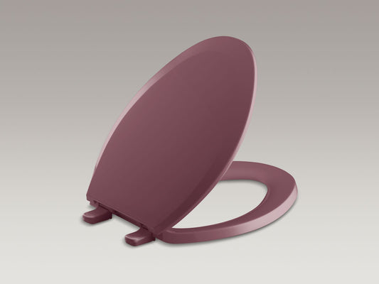 KOHLER K-4652-53 Lustra Quick-Release Elongated Toilet Seat In Raspberry Puree