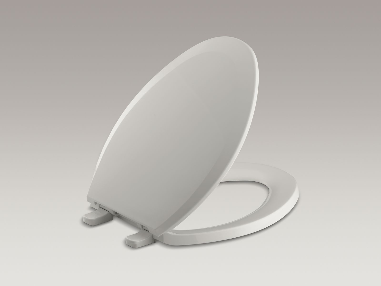 KOHLER K-4652-56 Lustra Quick-Release Elongated Toilet Seat In Tender Grey