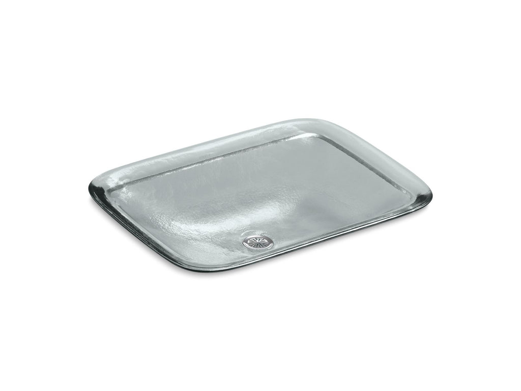KOHLER K-2773-B11 Inia 20-3/4" Rectangular Drop-In Bathroom Sink, No Overflow - Ice