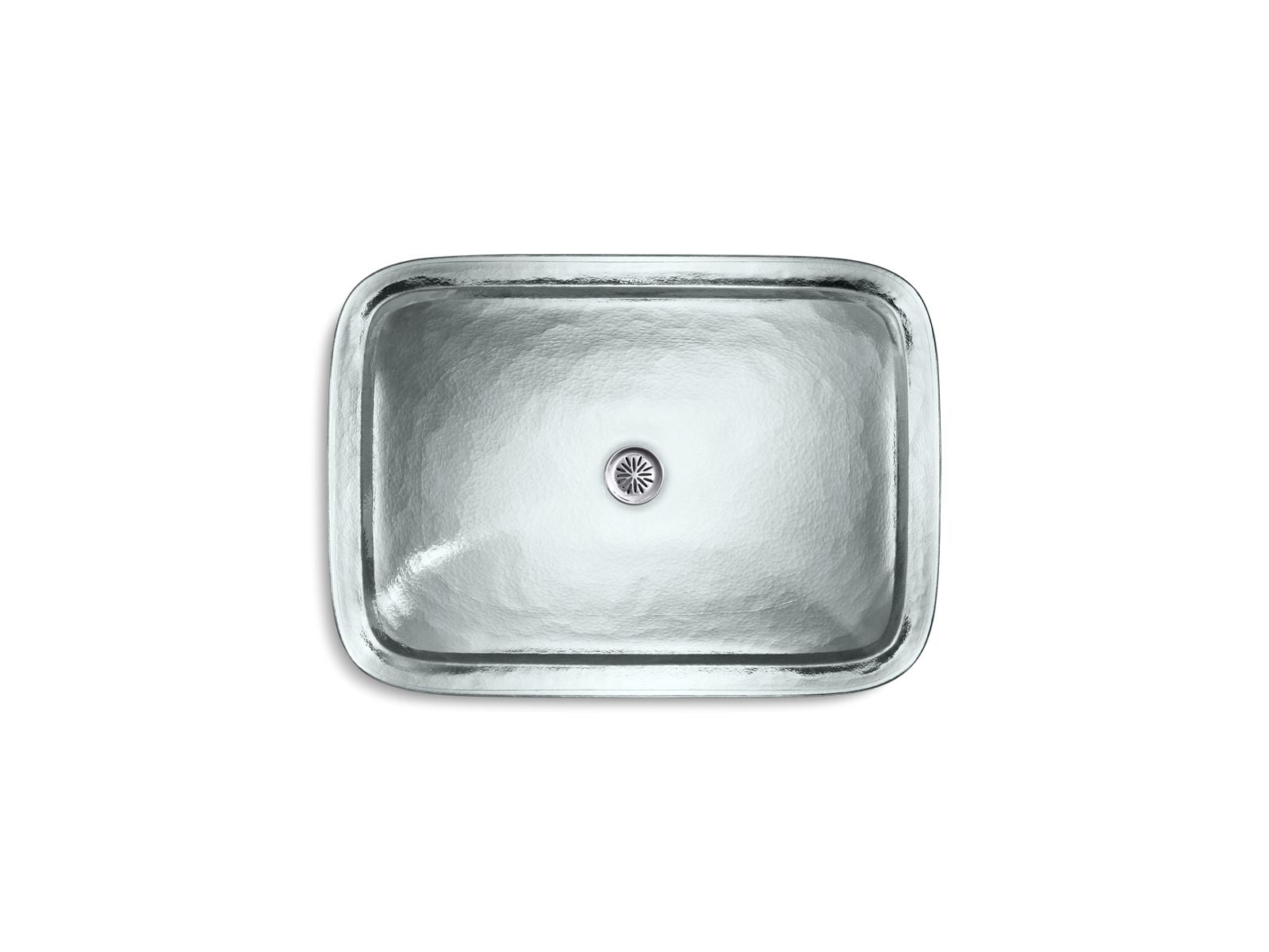 KOHLER K-2773-B11 Inia 20-3/4" Rectangular Drop-In Bathroom Sink, No Overflow - Ice