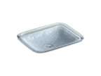 KOHLER K-2773-G1-B11 Inia 20-3/4" Rectangular Drop-In Bathroom Sink, No Overflow - Opaque Dusk