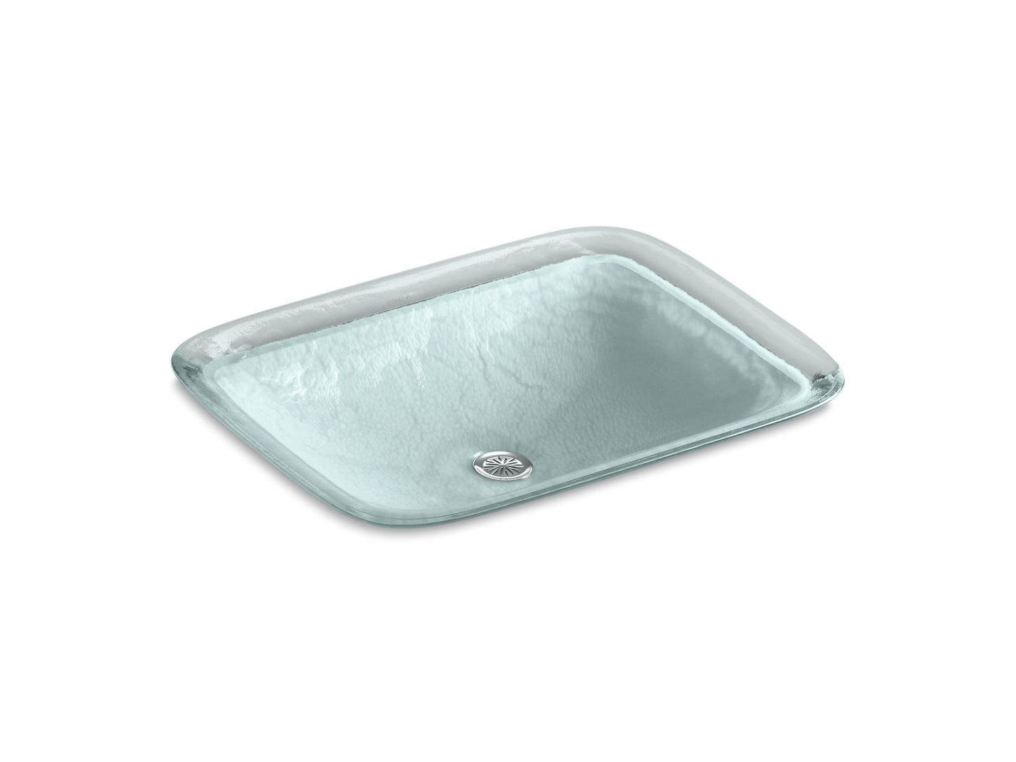 KOHLER K-2773-G2-B11 Inia 20-3/4" Rectangular Drop-In Bathroom Sink, No Overflow In Opaque Dew