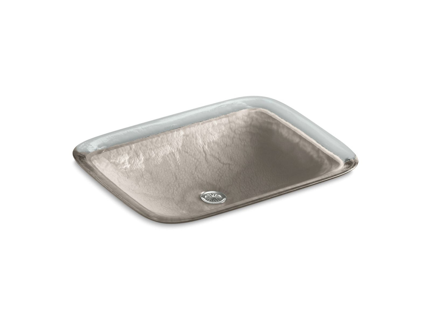 KOHLER K-2773-G3-B11 Inia 20-3/4" Rectangular Drop-In Bathroom Sink, No Overflow In Opaque Doe