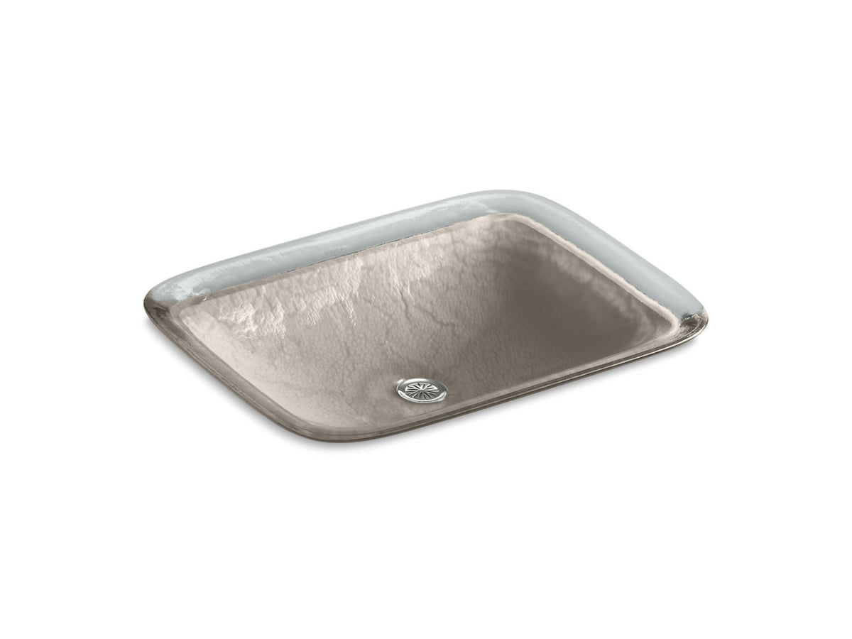 KOHLER K-2773-G3-B11 Inia 20-3/4" Rectangular Drop-In Bathroom Sink, No Overflow - Opaque Doe