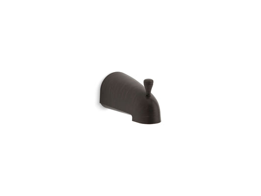 KOHLER K-389-2BZ Devonshire Wall-Mount Bath Spout With Diverter, Npt Connection In Oil-Rubbed Bronze