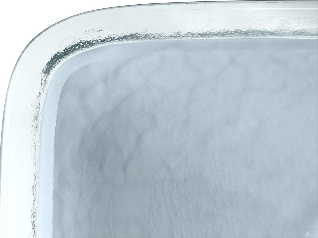 KOHLER K-2773-G1-B11 Inia 20-3/4" Rectangular Drop-In Bathroom Sink, No Overflow - Opaque Dusk