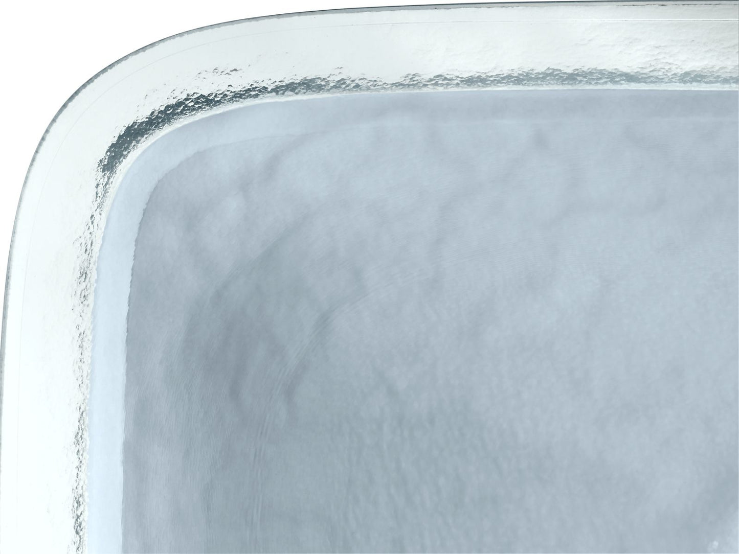 KOHLER K-2773-G1-B11 Inia 20-3/4" rectangular drop-in bathroom sink, no overflow - Opaque Dusk