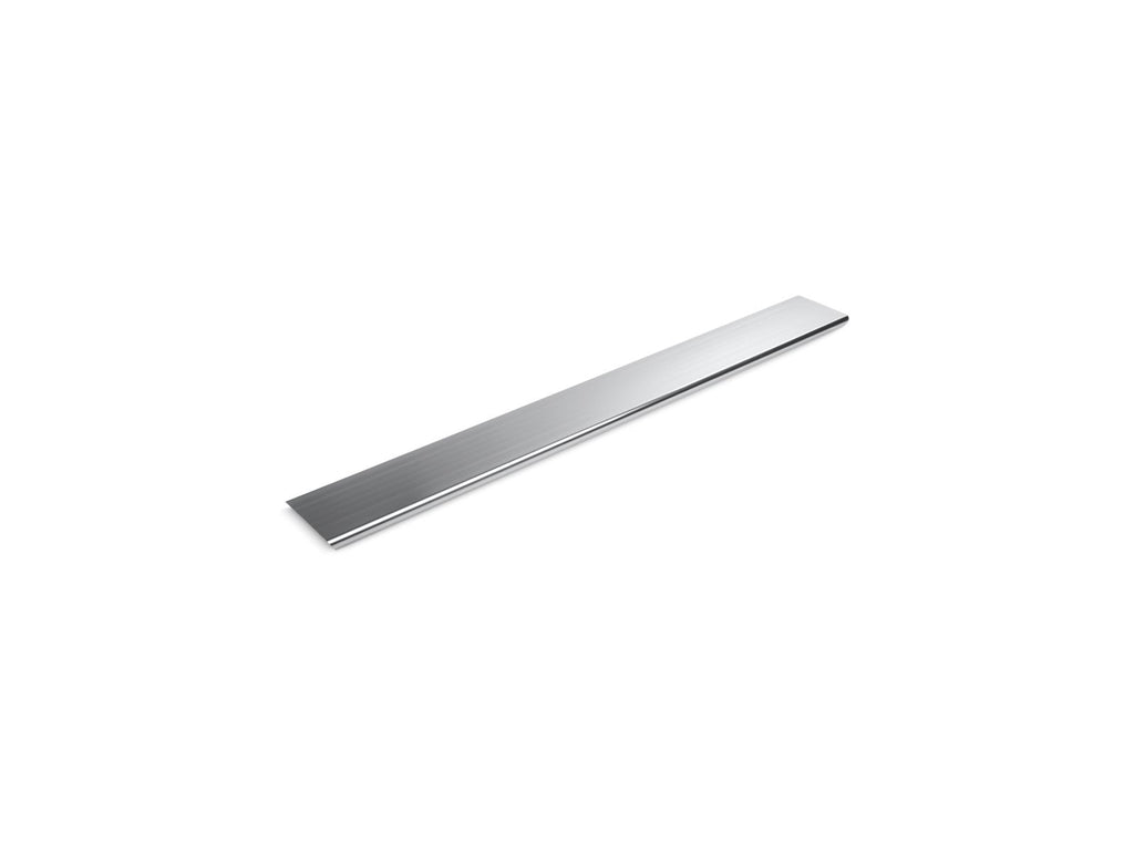 KOHLER K-9332-SH Groove Aluminum Cover, 48" - Bright Silver