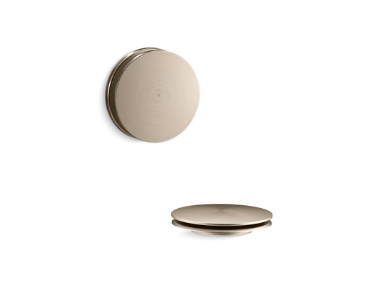 KOHLER K-T37395-BV Pureflo Bath Drain Trim In Vibrant Brushed Bronze