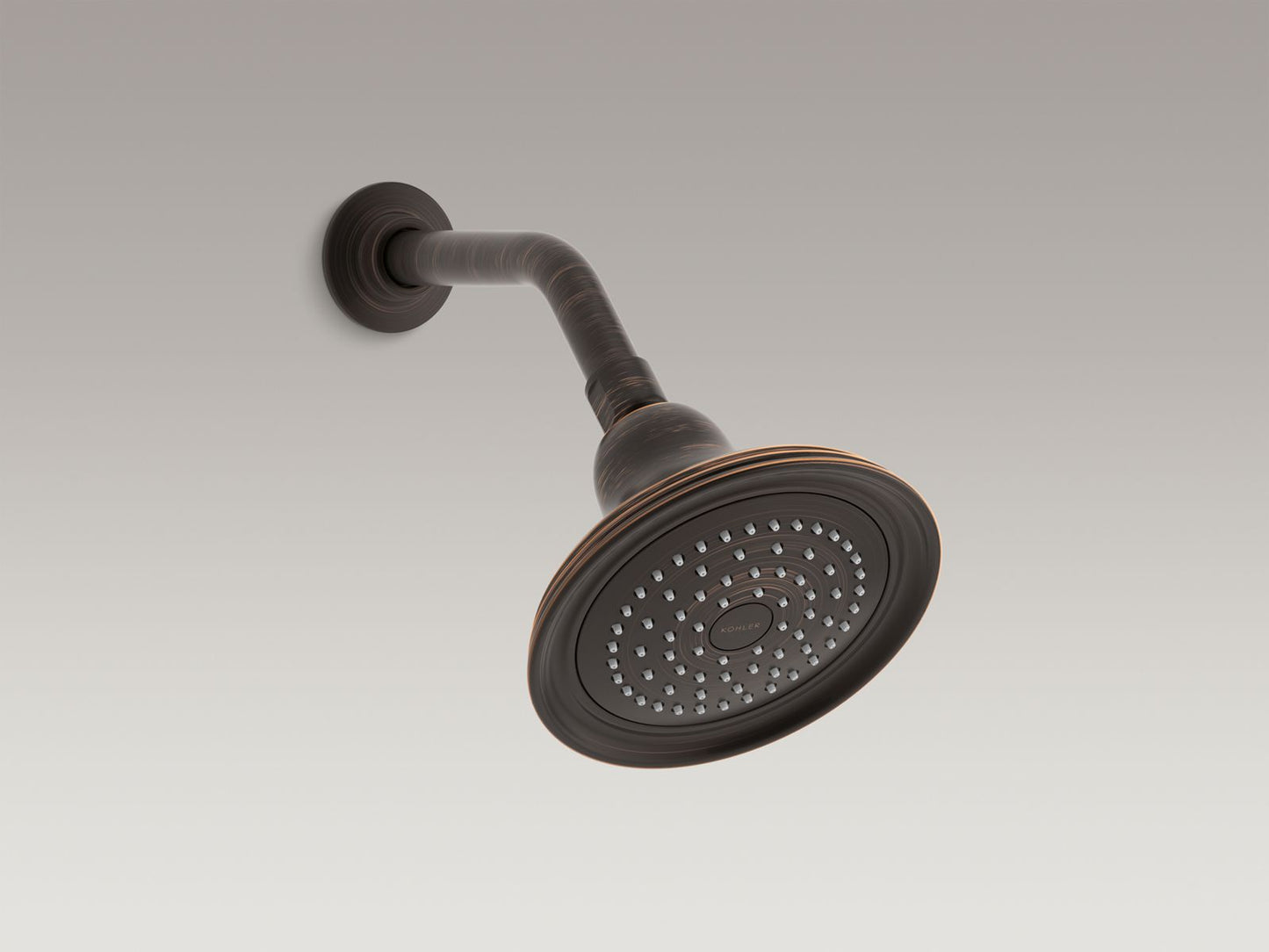 KOHLER K-10391-AK-2BZ Devonshire Single-Function Showerhead, 2.5 Gpm In Oil-Rubbed Bronze