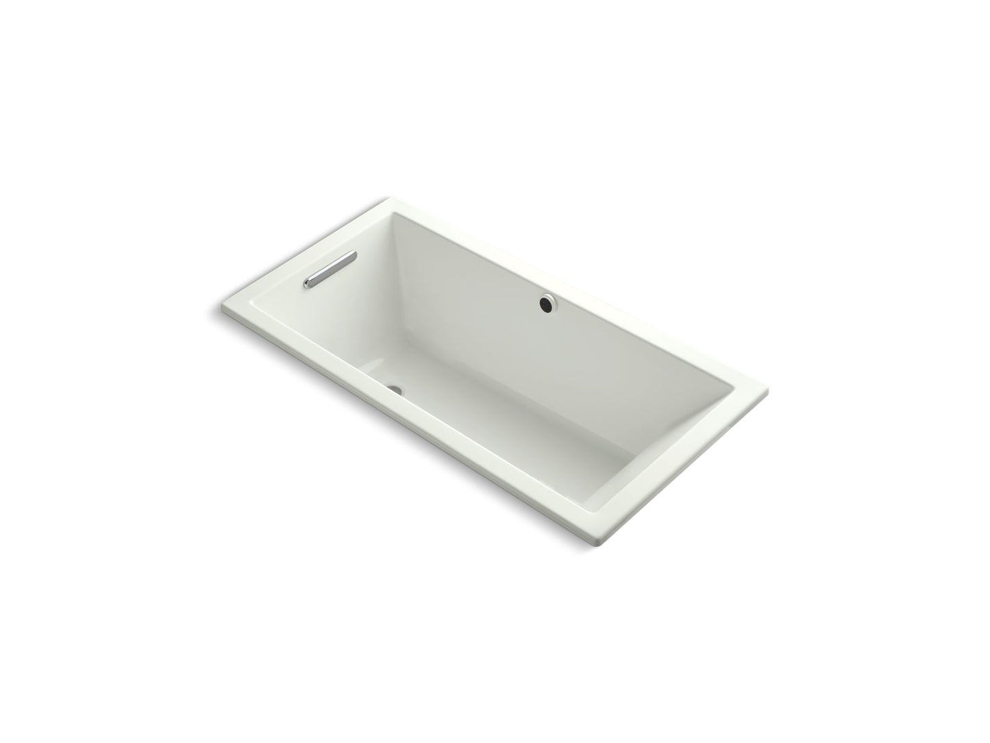 KOHLER K-1121-W1-NY Underscore 60" X 30" Drop-In Bath With Bask Heated Surface In Dune