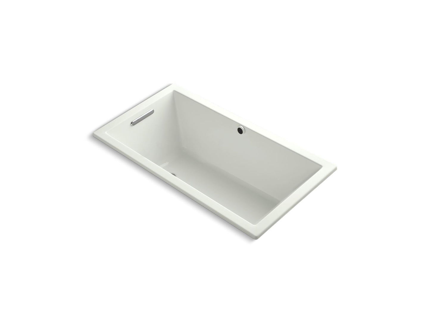 KOHLER K-1130-W1-NY Underscore 60" X 32" Drop-In Bath With Bask Heated Surface In Dune