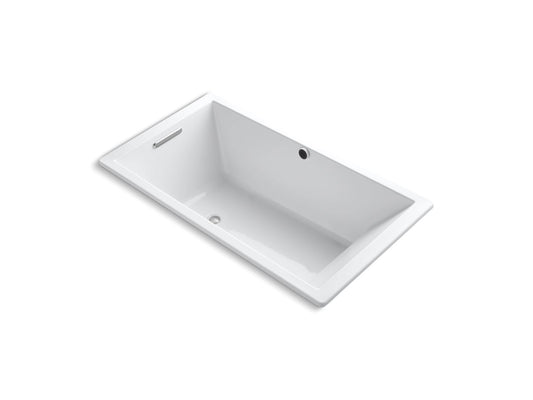 KOHLER K-1136-W1-0 Underscore 66" X 36" Drop-In Bath With Bask Heated Surface In White