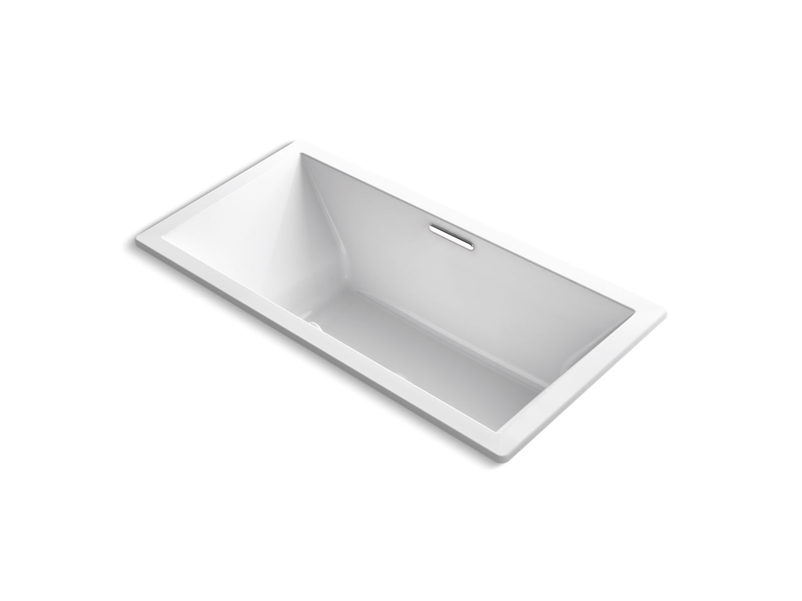 KOHLER K-1834-W1-95 Underscore 72" X 36" Drop-In Bath With Bask Heated Surface - Ice Grey